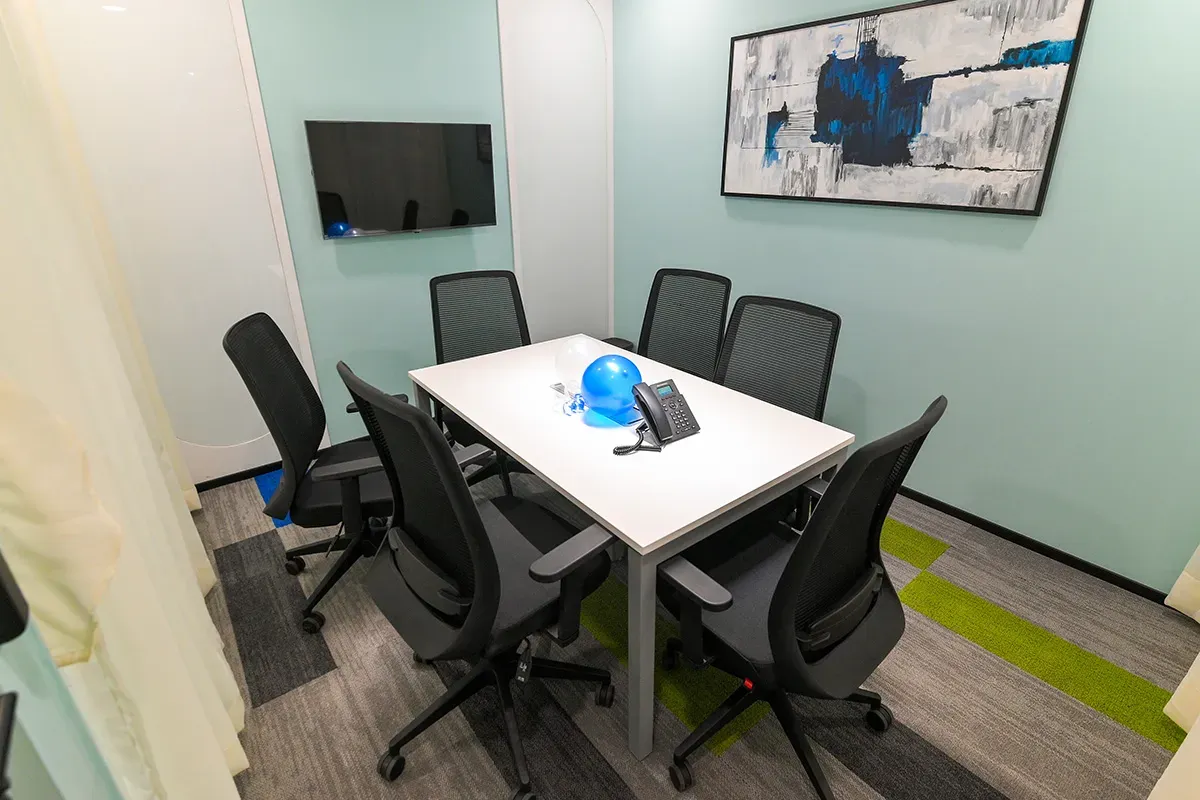 Book conference room for corporate meeting