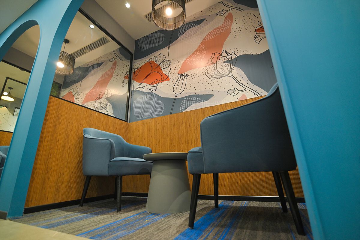 Informal meeting space